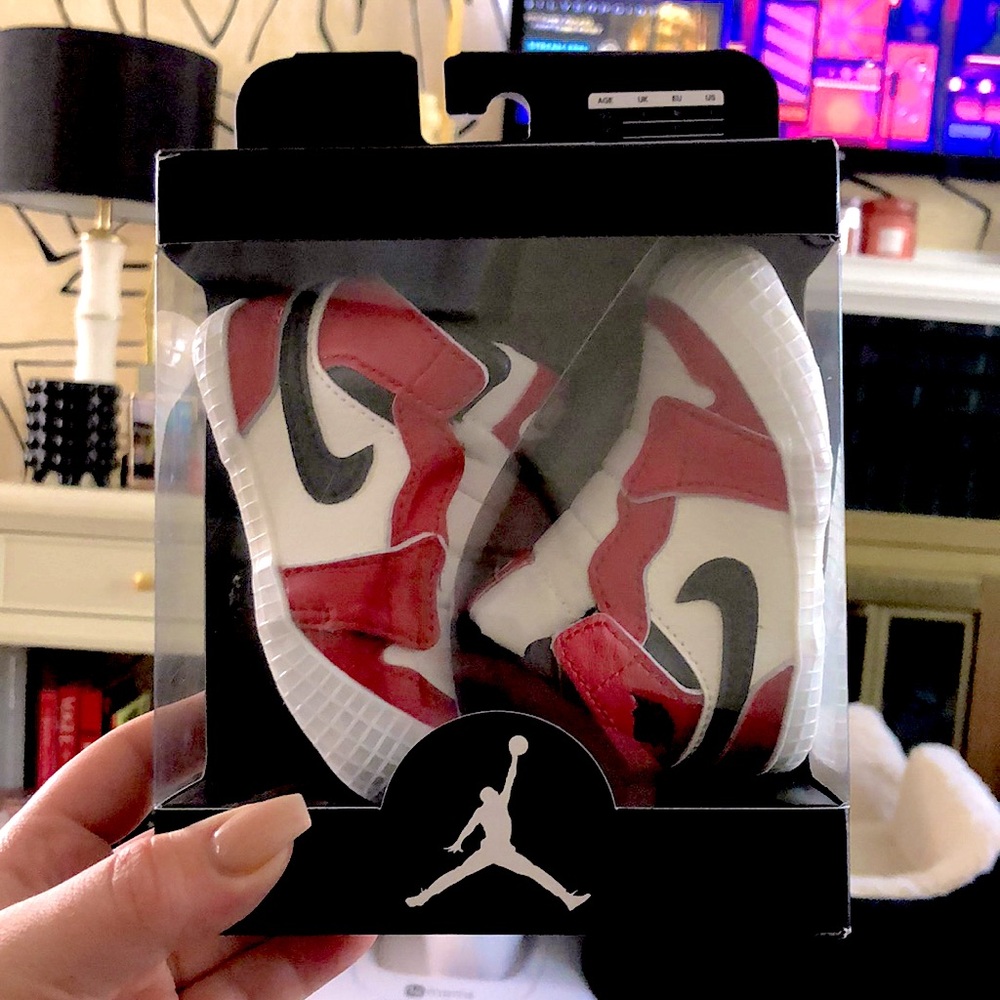 Jordan 1 Crib Bootie NEW in Box